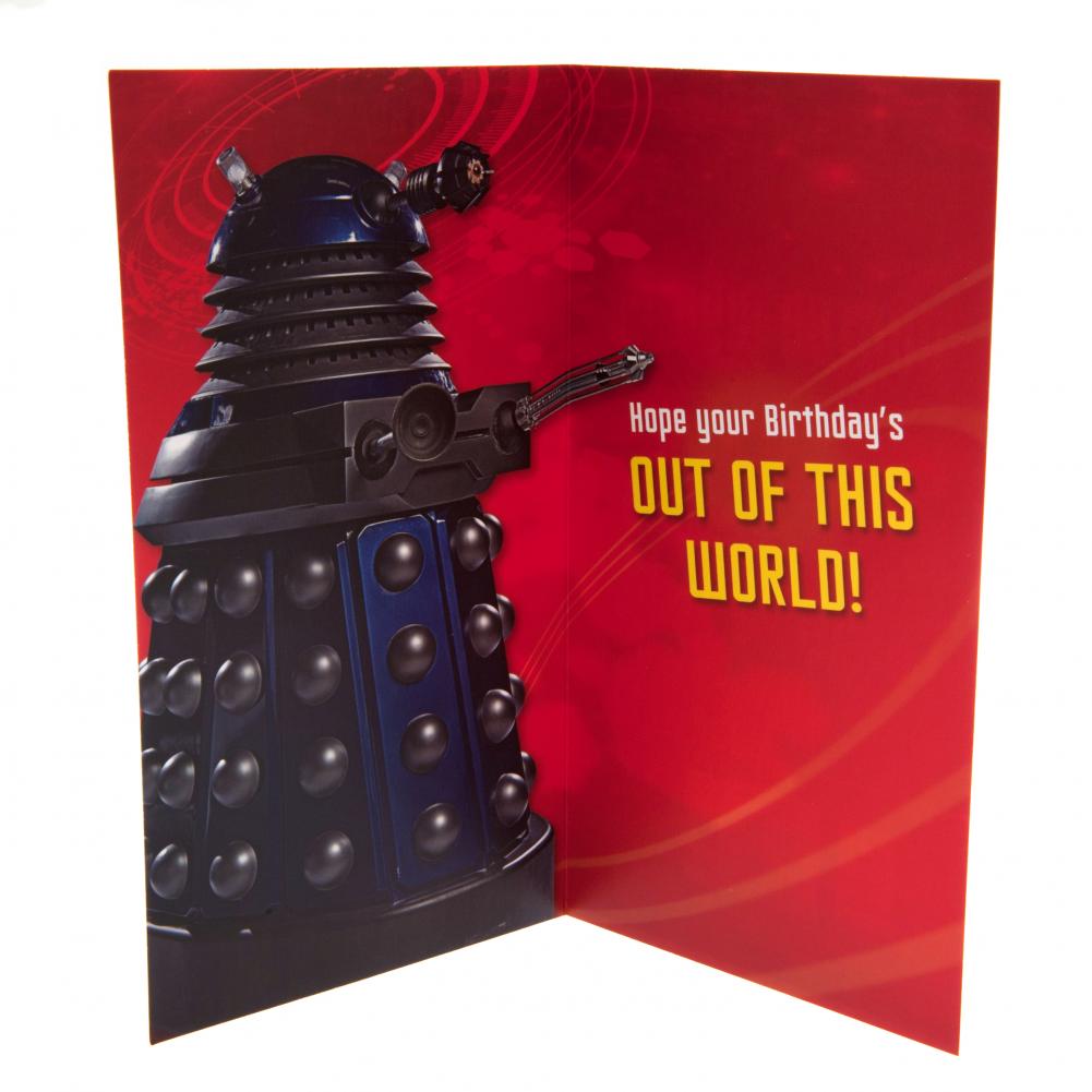 Doctor Who Birthday Card Son LKT Sport Entertainment>TV Series>Doctor Who Greeting Cards