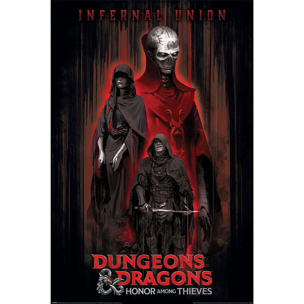 Dungeons & Dragons Poster Infernal Union 214 LKT Sport Entertainment>Gaming>Dungeons & Dragons Posters