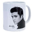 Elvis Presley Portrait Mug LKT Sport Ceramic everyday coffee mugWhite mug with signed portrait of Elvis PresleyGlazed kiln fired finish with white handleOfficial licensed productApprox 315ml (11oz)Approx 9cm tall, 8cm in diameter Mugs