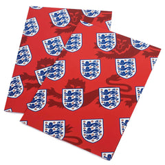 England FA Crest Gift Wrap LKT Sport Football>International>England FA Wrapping Paper