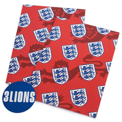 England FA Crest Gift Wrap LKT Sport Football>International>England FA Wrapping Paper