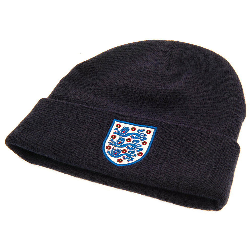 England FA Navy Cuff Beanie LKT Sport Football>International>England FA Beanies
