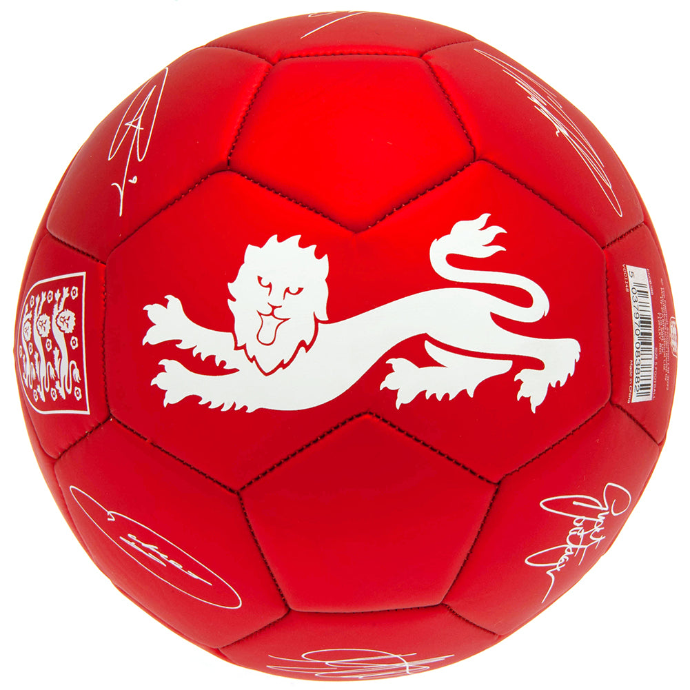 England FA Sig Red Phantom Football LKT Sport Football>International>England FA Soccer Balls