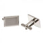 England FA Stainless Steel Cufflinks LKT Sport Stainless steel rectangular cufflinks in a brushed satin finish Each cufflink is engraved with the England crest On a bullet back fixing Official licensed product Approx 20mm x 10mm Presented in a gift box Cu