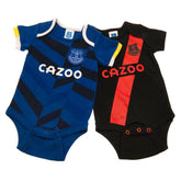 Everton FC 2 Pack Bodysuit 12-18 Mths LKT Sport Football>Premier League>Everton FC Bodysuits