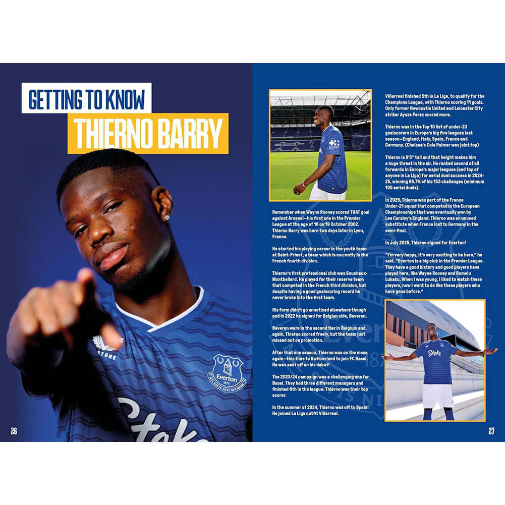 Everton FC Annual 2026 LKT Sport Football>Premier League>Everton FC Print Books