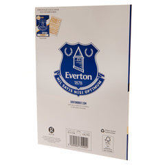Everton FC Birthday Card With Stickers LKT Sport Football>Premier League>Everton FC Greeting Cards