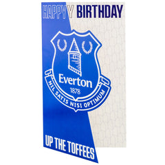 Everton FC Crest Birthday Card LKT Sport Football>Premier League>Everton FC Greeting Cards