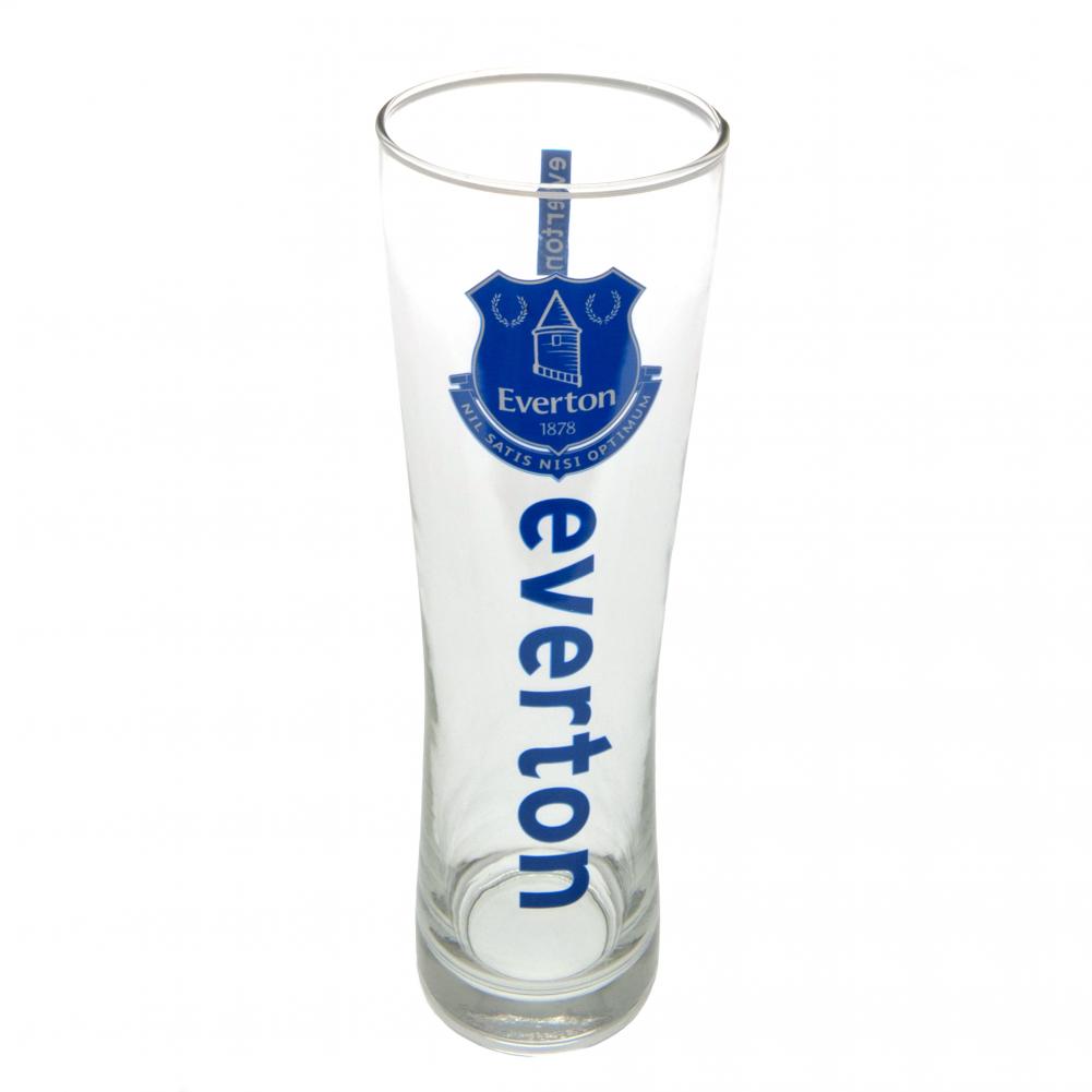 Everton FC Tall Beer Glass LKT Sport Football>Premier League>Everton FC Beer Glasses