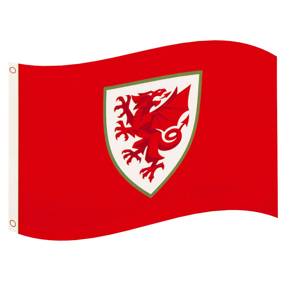 FA Wales Core Crest Flag LKT Sport Football>International>FA Wales Flags