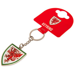 FA Wales Crest Keyring LKT Sport Football>International>FA Wales Keychains