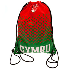 FA Wales Fade Gym Bag LKT Sport Football>International>FA Wales Backpacks