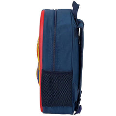 FC Barcelona 3D Junior Backpack LKT Sport Red and blue 3D backpack featuring a full colour FCB crest on the frontMain compartment has a large double zipped opening for easy accessPadded adjustable shoulder straps and a carry handleAdditional mesh side pan