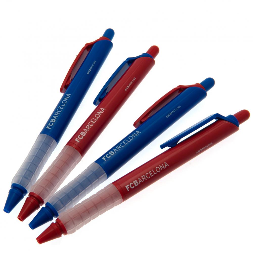 FC Barcelona 4pk Pen Set LKT Sport Football>European Leagues>FC Barcelona Ballpoint Pens