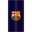 FC Barcelona Towel NV LKT Sport Large soft to touch 100% cotton velour beach towelFeaturing red & blue central stripes, Barca text repeat design and large FCB crestOfficial licensed productApprox 140cm x 70cm (55in x 28in) Beach Towels