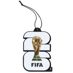 FIFA World Cup 2026 Air Freshener LKT Sport Logo shaped long lasting air freshenerFeaturing the FIFA World Cup 2026 logoThe air freshener also includes an elasticated loopOfficial licensed productApprox 8cm x 5.5cm Vehicle Air Fresheners