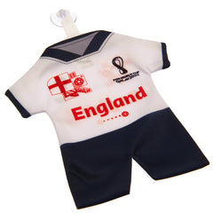 FIFA World Cup Qatar 2022 England Mini Kit LKT Sport Football>International>FIFA World Cup Qatar 2022 Vehicle Rear View Mirror Ornaments