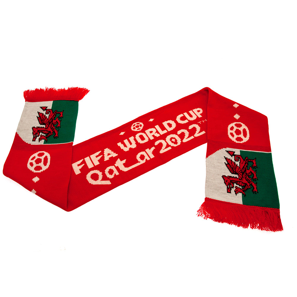 FIFA World Cup Qatar 2022 Wales Scarf LKT Sport Football>International>FIFA World Cup Qatar 2022 Scarves