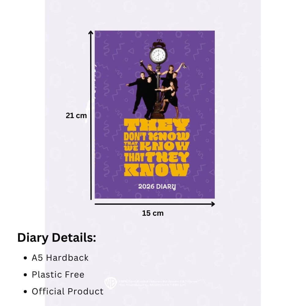 Friends A5 Diary 2026 LKT Sport Entertainment>TV Series>Friends Planners