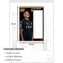 Fulham FC A3 Calendar 2026 LKT Sport Football>Premier League>Fulham FC Wall Calendars