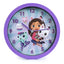 Gabby's Dollhouse Wall Clock LKT Sport Colourful hanging wall clock featuring Gabby, Pandy, Cakey, Mercat and Kitty Fairy on the faceDurable plastic case with a clear font and modern quartz movementRequires x1 AA Battery (not included)Official licensed pr