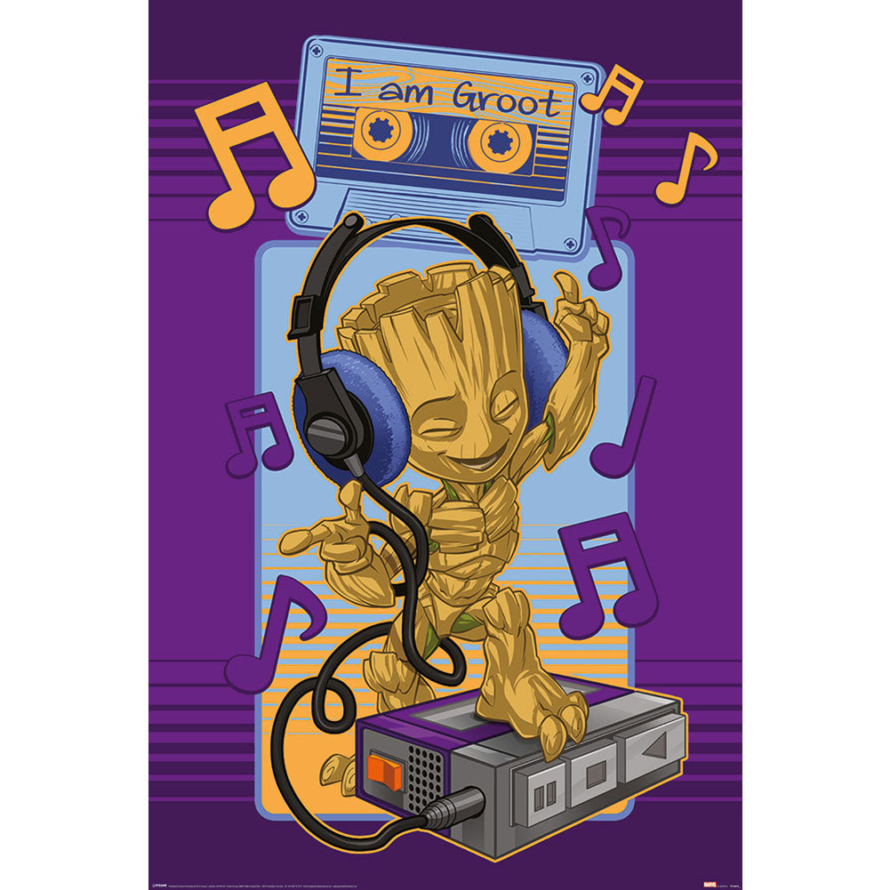 Guardians Of The Galaxy Poster Groot 197 LKT Sport Entertainment>Movies>Guardians Of The Galaxy Posters