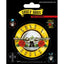 Guns N Roses Stickers LKT Sport Eye catching vinyl self adhesive stickers Various designs from the rock legends Guns N Roses Decorate almost any surface with these circular stickers High quality colour print in a gloss finish Official licensed product 1 l