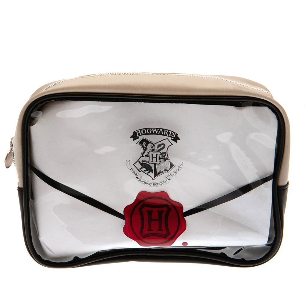 Harry Potter 2 Piece PU Wash Bag Set LKT Sport Entertainment>Movies>Harry Potter Toiletry Bags