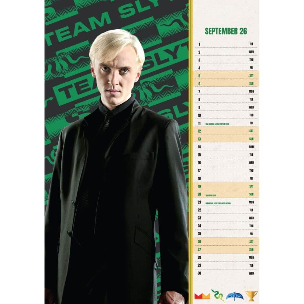 Harry Potter A3 Calendar 2026 LKT Sport Entertainment>Movies>Harry Potter Wall Calendars