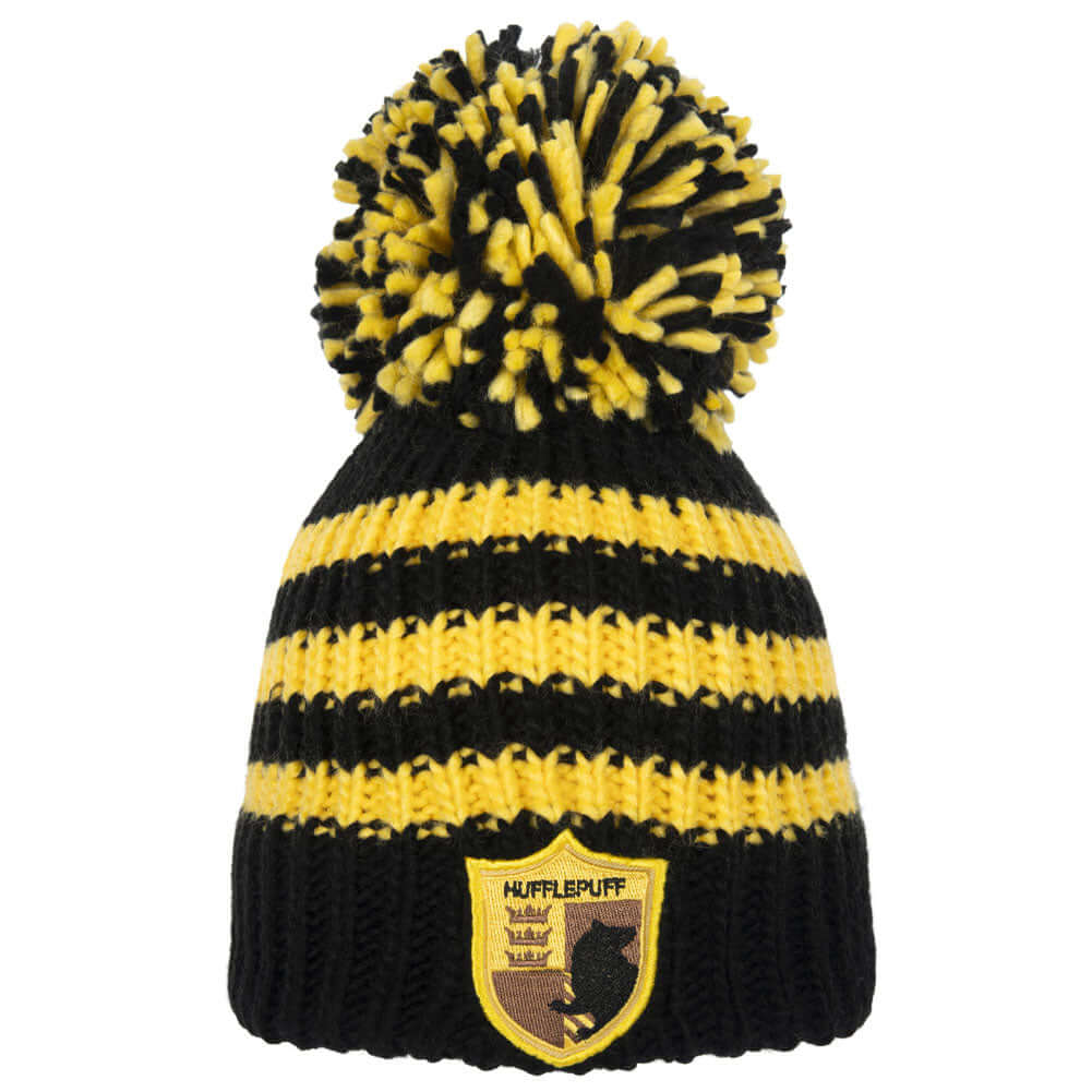 Harry Potter 'Big Bobble Hat' Hufflepuff LKT Sport Entertainment>Movies>Harry Potter Beanies