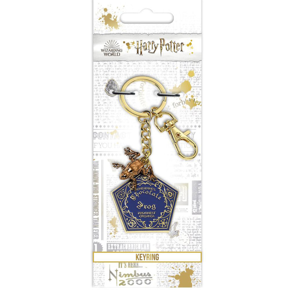 Harry Potter Charm Keyring Chocolate Frog LKT Sport Entertainment>Movies>Harry Potter Keychains