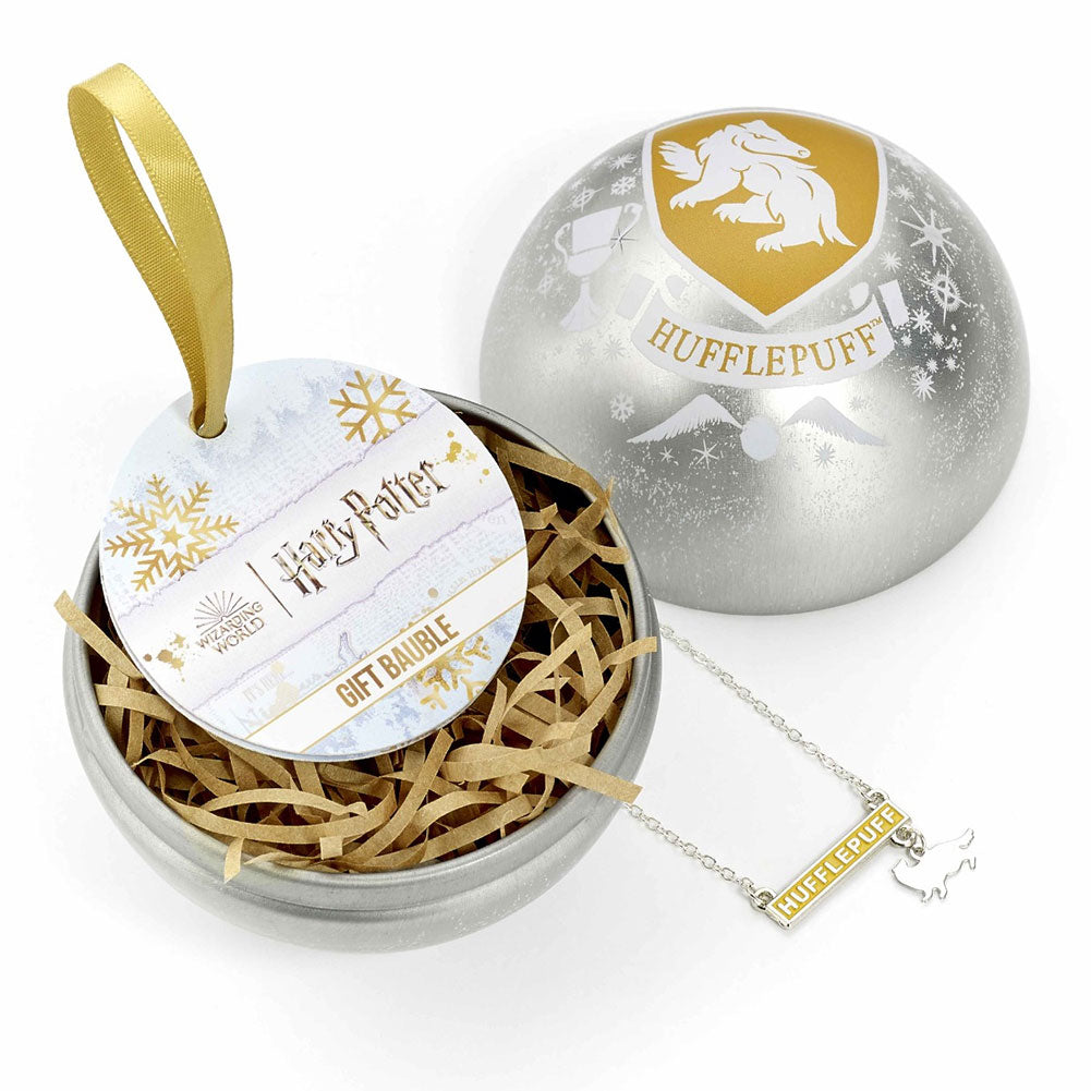 Harry Potter Christmas Gift Bauble Hufflepuff LKT Sport Entertainment>Movies>Harry Potter Holiday Ornaments