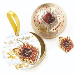 Harry Potter Christmas Gift Bauble Marauders Map LKT Sport Entertainment>Movies>Harry Potter Holiday Ornaments