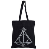 Harry Potter Deathly Hallows Canvas Tote Bag LKT Sport Entertainment>Movies>Harry Potter