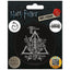 Harry Potter Deathly Hallows Stickers LKT Sport Eye catching vinyl self adhesive stickers Various designs from the Harry Potter movies including the iconic Deathly Hallows symbol Decorate almost any surface with these circular stickers High quality colour