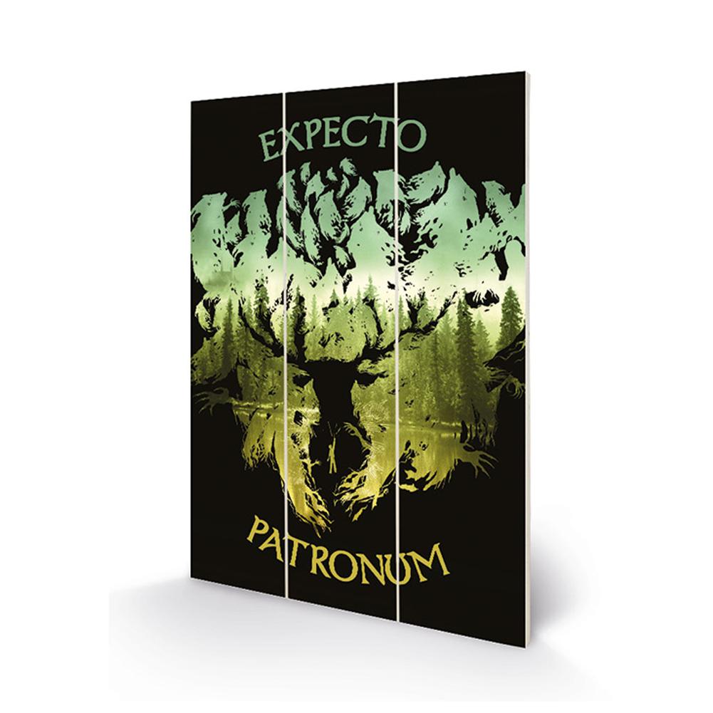 Harry Potter Expecto Patronum Wood Print LKT Sport Entertainment>Movies>Harry Potter Prints