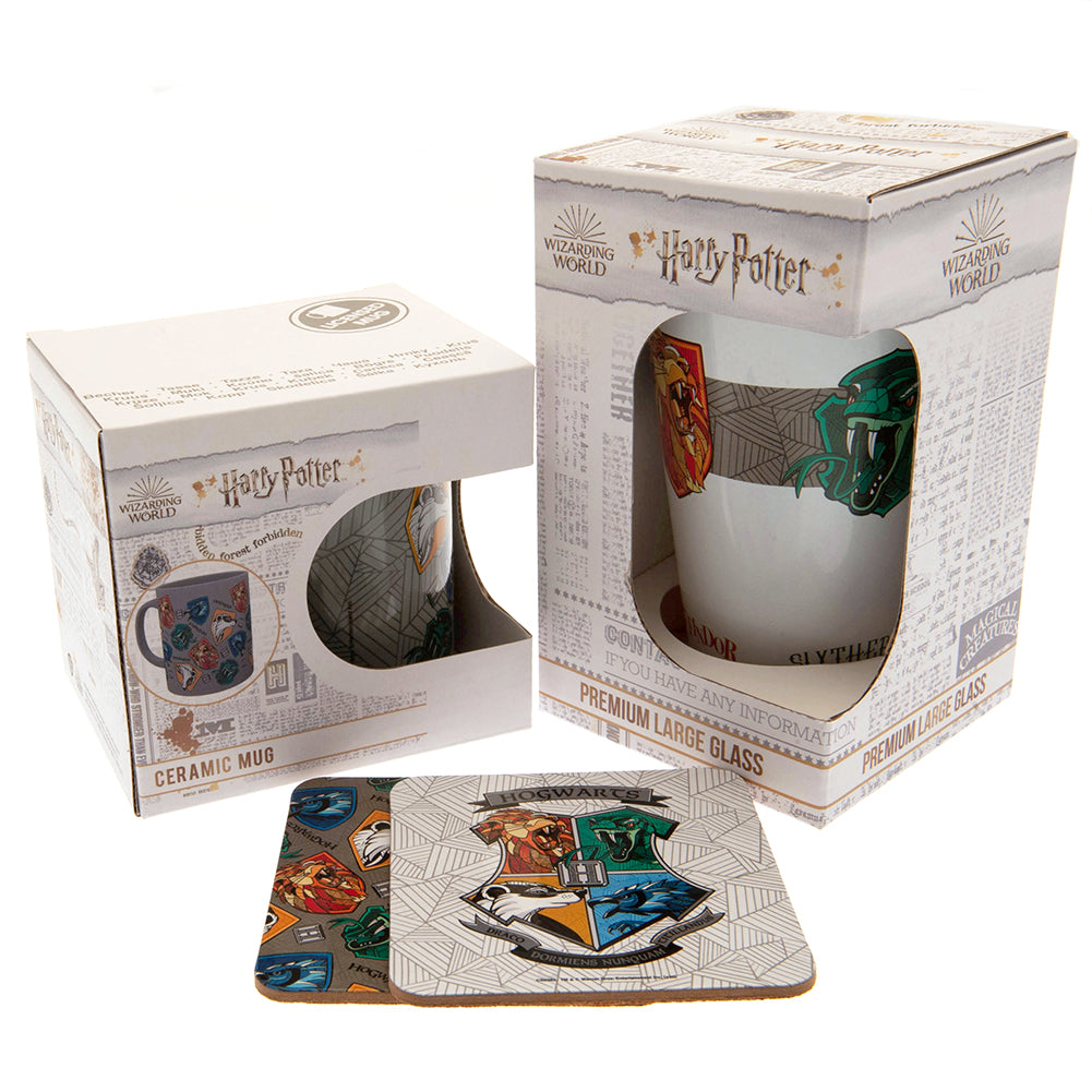 Harry Potter Gift Set Magical Glass LKT Sport Entertainment>Movies>Harry Potter Drinkware Sets