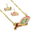 Harry Potter Gold Plated Honeydukes Necklace & Earrings LKT Sport The Honeydukes logo charm on a gold plated necklaceLink chain necklace with a 6cm (2.5in) extender chainOfficial licensed productNecklace approx 40cm (16in)Earrings approx 12mm x 5mm Jewelr