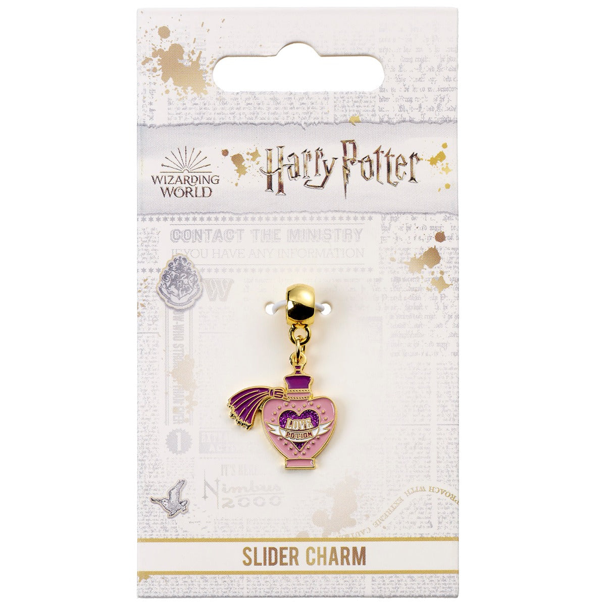 Harry Potter Gold Plated Love Potion Charm LKT Sport Entertainment>Movies>Harry Potter Charms & Pendants
