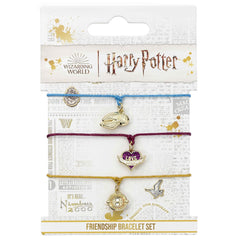 Harry Potter Golden Snitch Friendship Bracelet Set LKT Sport Entertainment>Movies>Harry Potter