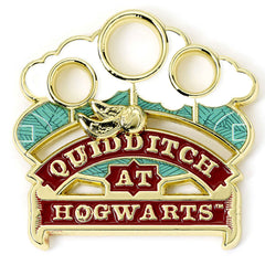 Harry Potter Golden Snitch Sliding Pin Badge LKT Sport Entertainment>Movies>Harry Potter Brooches & Lapel Pins