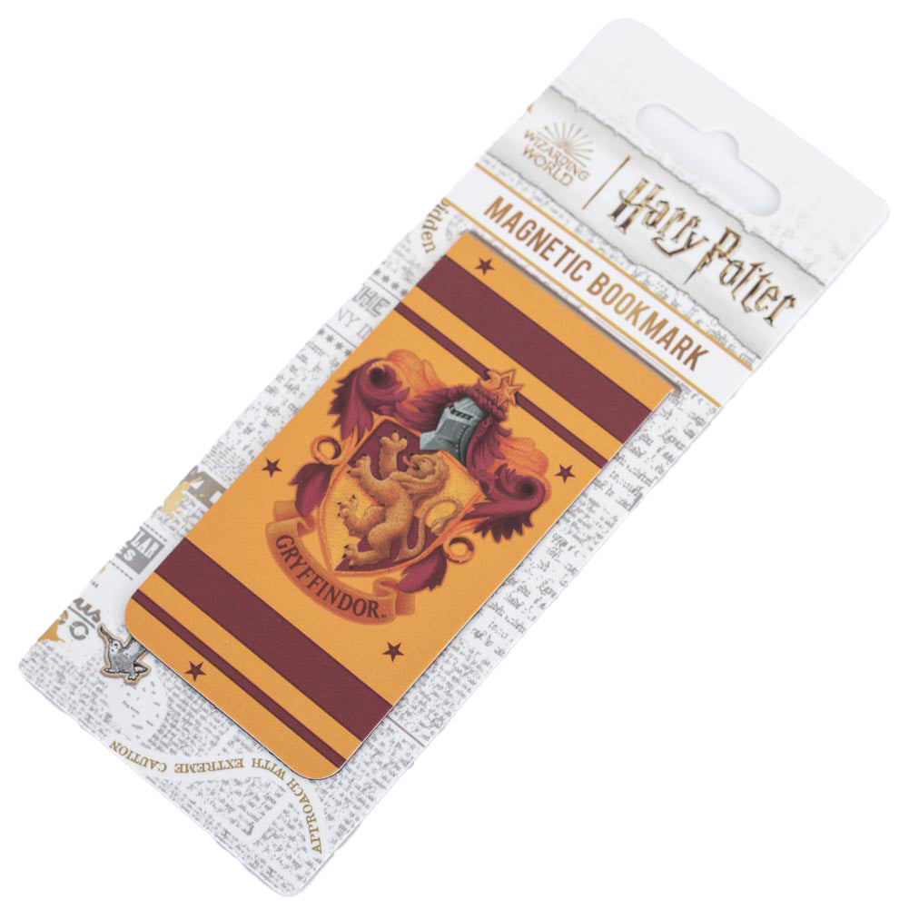 Harry Potter Gryffindor Magnetic Bookmark LKT Sport Entertainment>Movies>Harry Potter Bookmarks