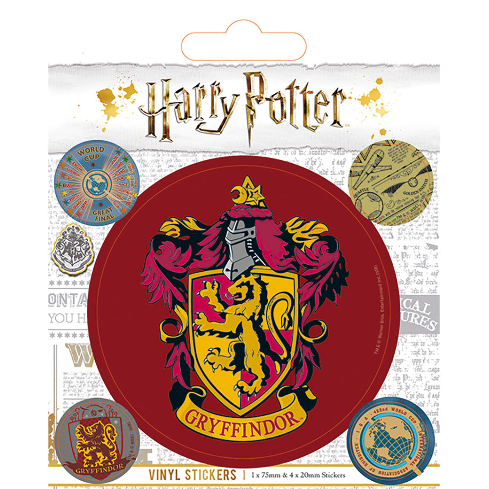 Harry Potter Gryffindor Stickers LKT Sport Entertainment>Movies>Harry Potter Decorative Stickers