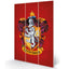 Harry Potter Gryffindor Wood Print LKT Sport Quality, high resolution artwork printed on a wood base Features the Gryffindor house crest on a red background Ready to hang, panel effect picture Official licensed product Approx 30cm x 20cm (12in x 8in) Shri