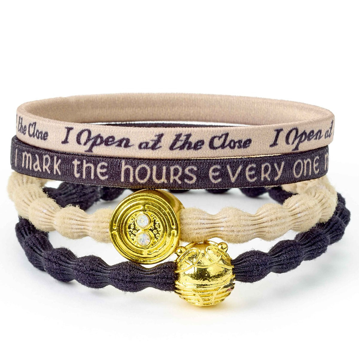 Harry Potter Hair Bands Time Turner LKT Sport Entertainment>Movies>Harry Potter Ponytail Holders