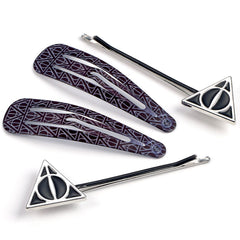 Harry Potter Hair Clips Deathly Hallows LKT Sport Entertainment>Movies>Harry Potter Hair Barrettes & Slides