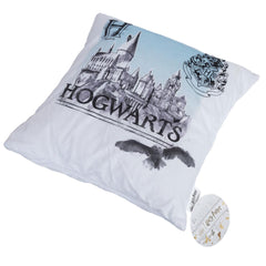 Harry Potter Hogwarts Velvet Feel Cushion LKT Sport Entertainment>Movies>Harry Potter Throw Pillows