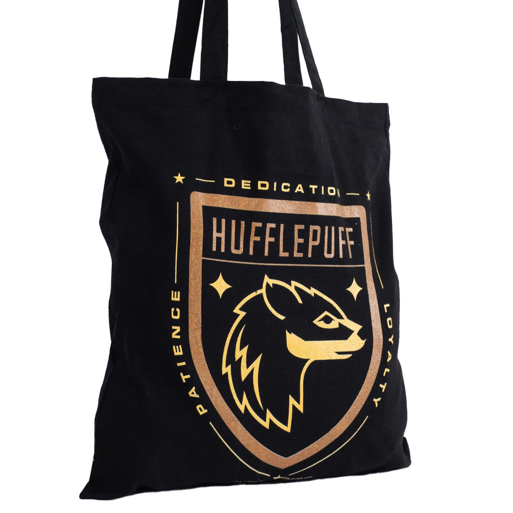 Harry Potter Hufflepuff Canvas Tote Bag LKT Sport Entertainment>Movies>Harry Potter