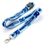 Harry Potter Lanyard Ravenclaw LKT Sport Nylon printed lanyard with a metal clipColourful design featuring the Ravenclaw house colours and textComplete with sliding togglesOfficial licensed productApprox 50cm x 2cm Lanyards