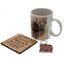 Harry Potter Mug & Coaster Set Marauders Map LKT Sport Superb Harry Potter gift set for everyday useWhite mug featuring a Marauders Map designSingle cork based coaster approx 9cm x 9cmSoft, durable 5mm thick PVC KeyringOfficial licensed productMug approx